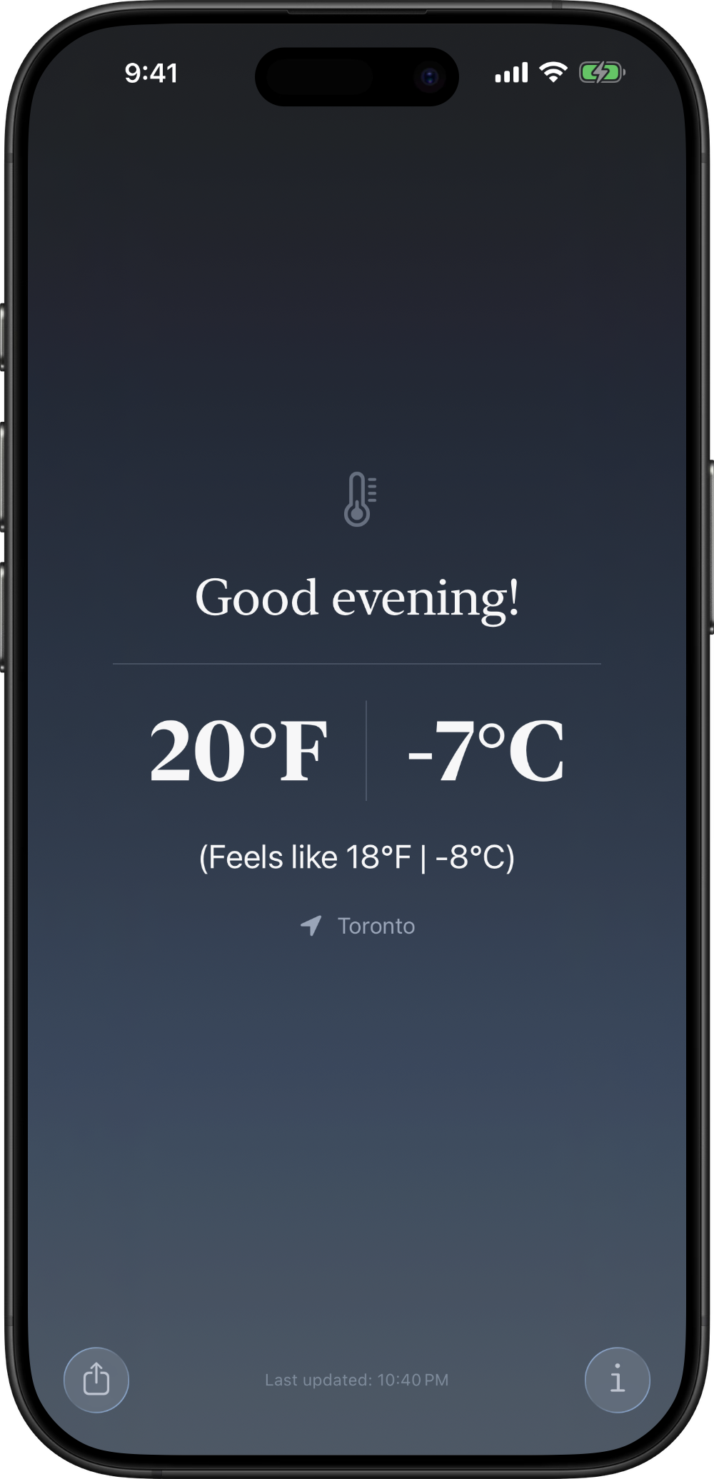 Cold Night Dark screenshot