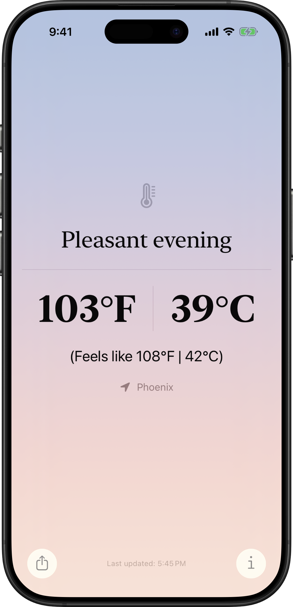 Hot Afternoon Light screenshot